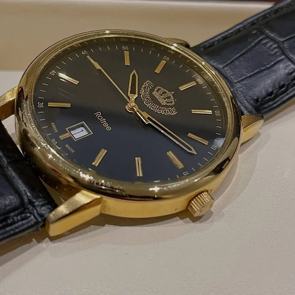 Rare Grovana King Abdullah II Jordan - Black Onix - 2003 39MM - Image 2