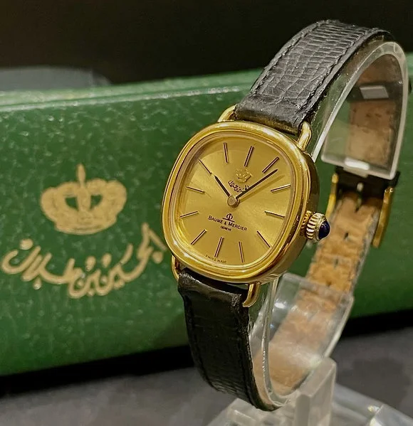 RARE Baume & Mercier Rare Royal Timepiece King Hussein Bin Talal - Image 4