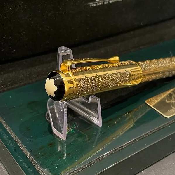 RARE Limited Edition MB Fountain Pen Prince Saud Bin Nayef Bin Abdulaziz - Image 4