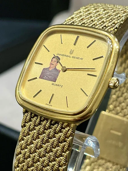 Preowned Universal Geneva Dress Watch - Iraq President Saddam Hussain 1981 - Image 5
