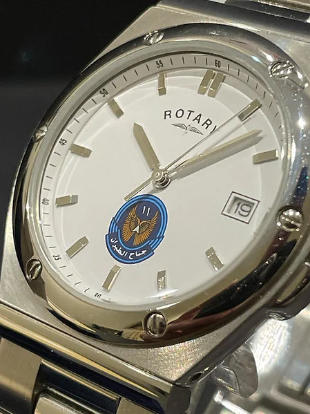 Rotary Switzerland Dress Watch- Suadi Arabia Air Military Forces 11 - Image 3