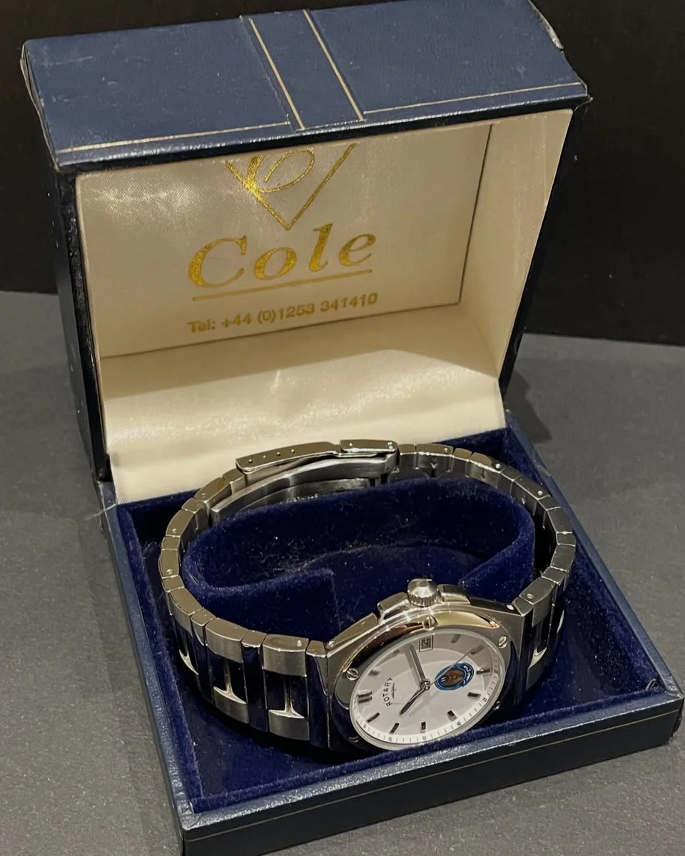 Rotary Switzerland Dress Watch- Suadi Arabia Air Military Forces 11 - Image 4