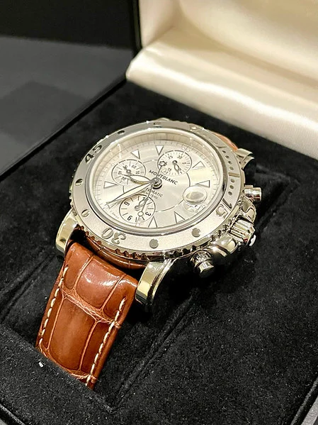 Preowned Montblanc “Sport Chic” XL chronograph Full automatic