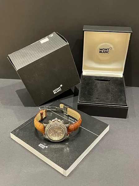 Preowned Montblanc “Sport Chic” XL chronograph Full automatic - Image 3