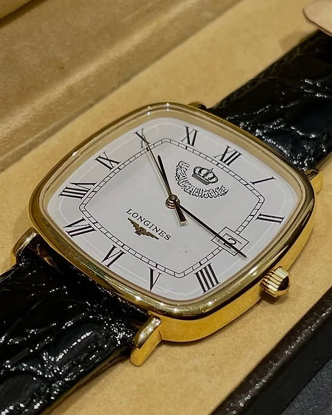 Preowned Vintage Longines Dress Watch Royal Edition King Abdullah Second