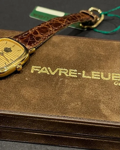 Preowned Vintage Royal Dress Watch - Favre Leuba Geneve - Royal Edition - Image 6