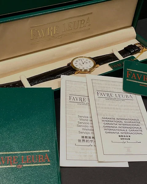 Preowned Favre Leuba Geneve - Special Edition Royal Crown King Hussain - Image 7