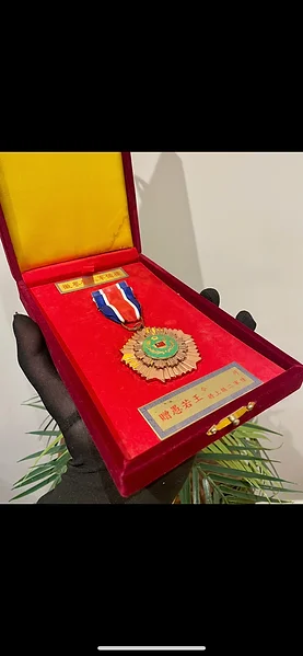 1960 Bronze Commemorative Medal - China Military Control Region - Image 5