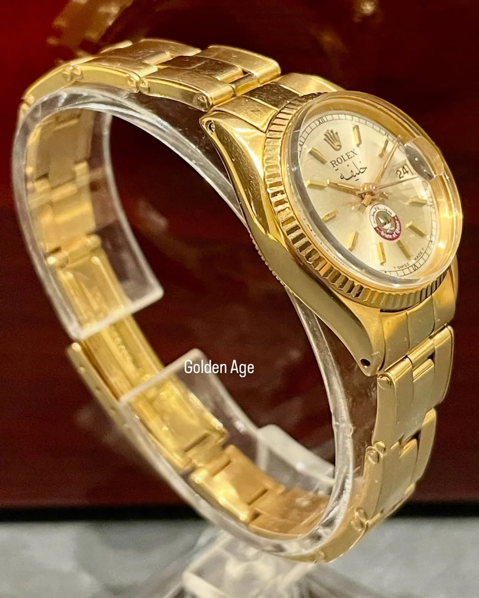 1980s Rolex Qatar Special Edition HHR Khalifa Bin Hamad Rare - Image 4