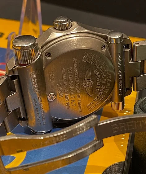 Rare Breitling Emergency 2007 Blue Dark Titanum Complete Set - Image 9