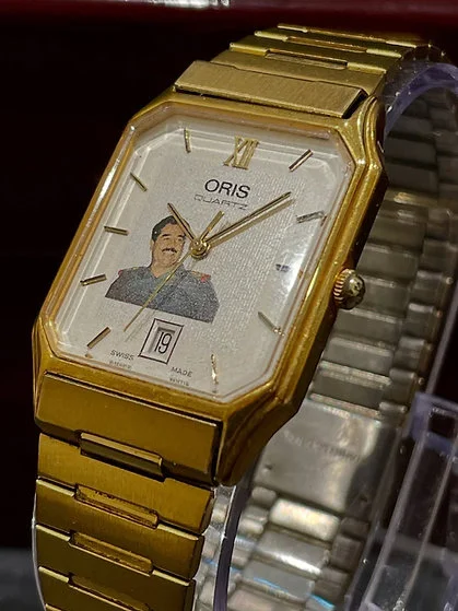 1980 Iraq Presidential Edition Oris Special Edition Saddam Hussain - Image 2