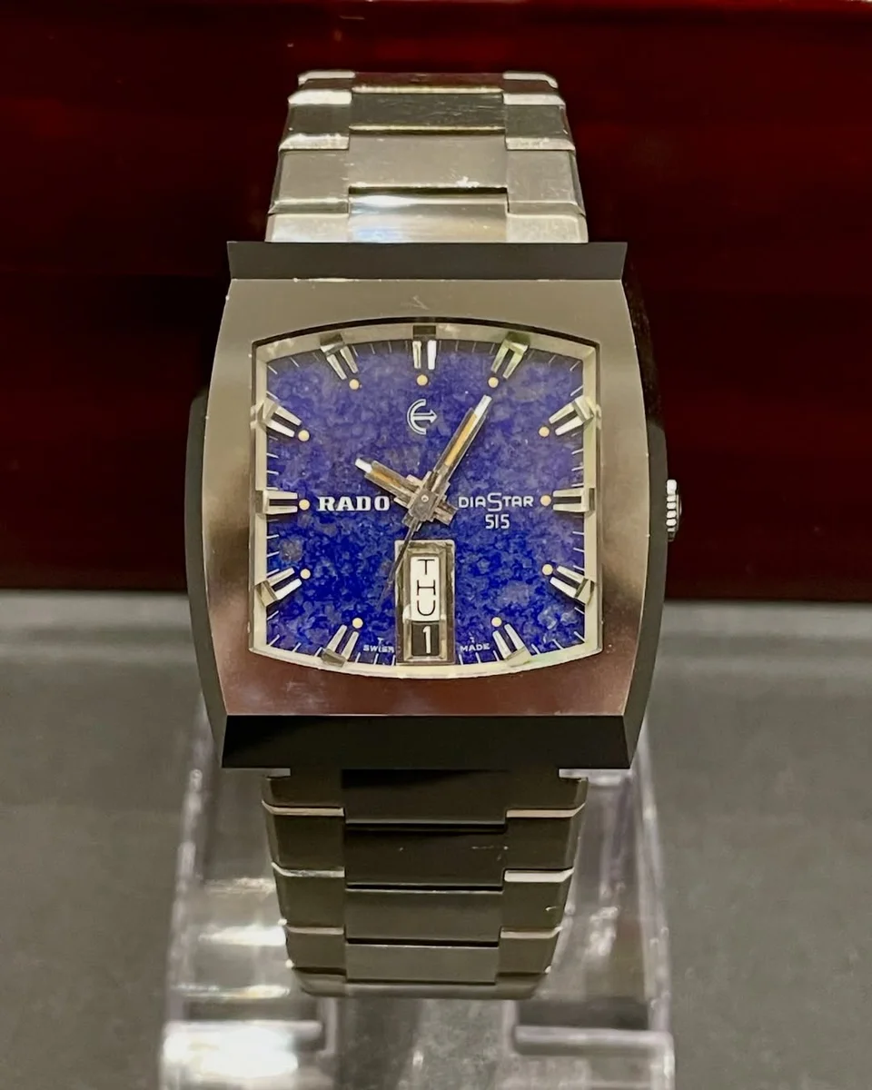 970s Legend Rado 515 DiaStar Vintage Tungsten Steel - Image 2