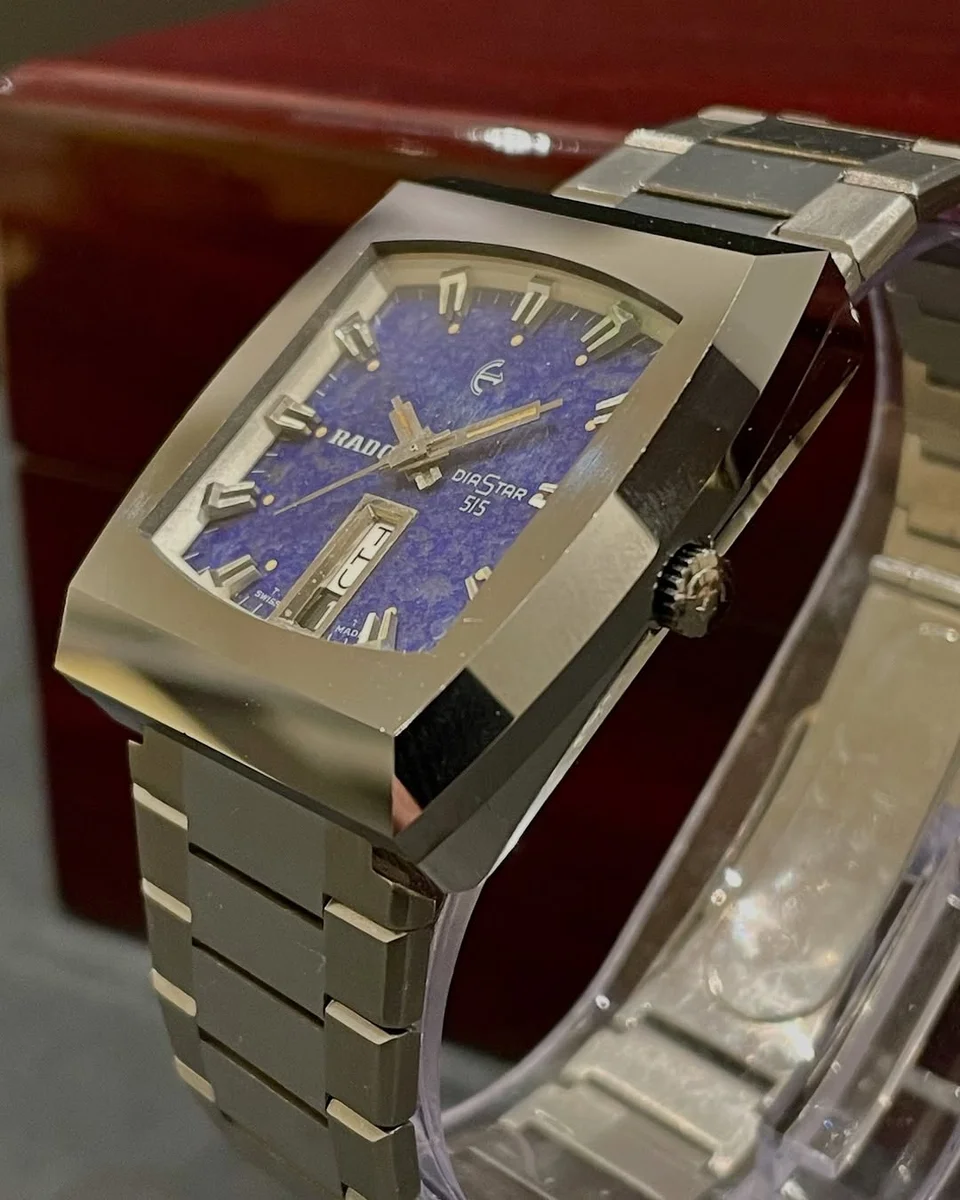 970s Legend Rado 515 DiaStar Vintage Tungsten Steel - Image 5