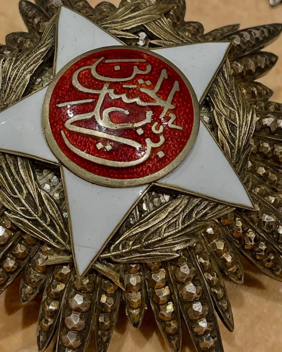 Rare Hashemite Independence Order – Sharif Hussein Bin Ali Era 1921 - Image 3