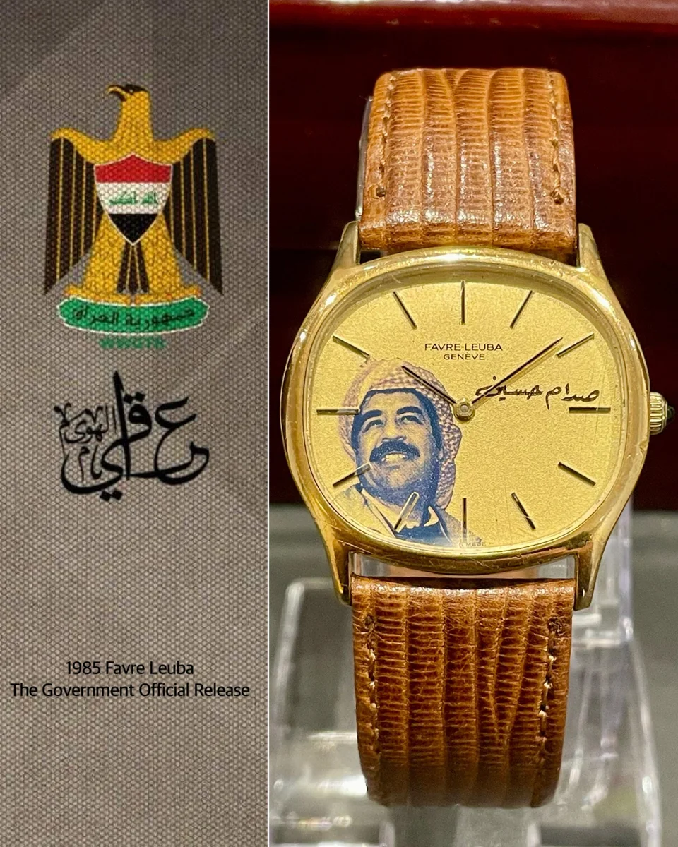 1980 Iraqi Republic Edition Favre-Leuba President Saddam