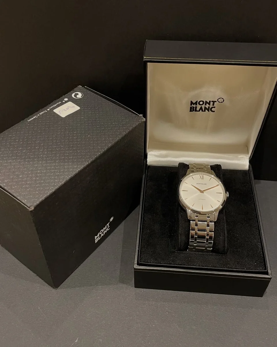 Montblanc Heritage Classic Automatic Silver Dial Steel - Image 2