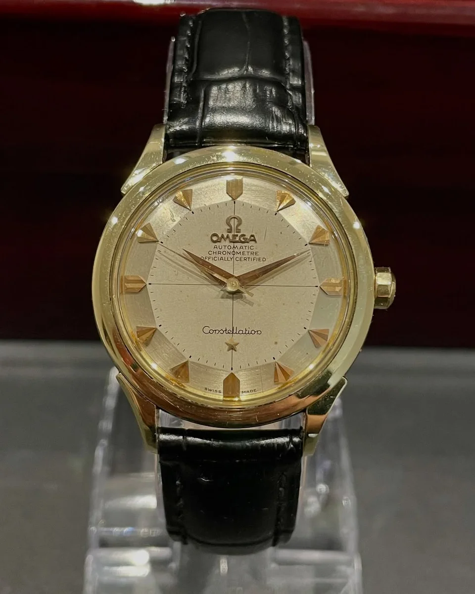 1952 Omega The First Constellation Release Gold Steel - Image 2