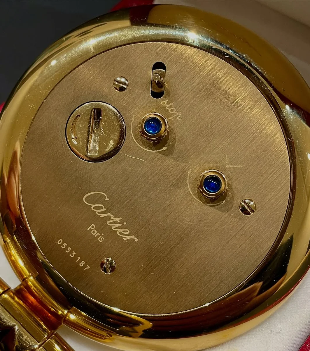 Rare Cartier Desk O'clock His Majesty King Abdullah II - Image 5