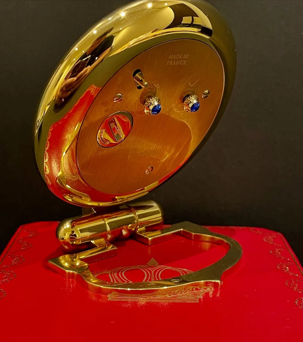 Rare Cartier Desk O'clock His Majesty King Abdullah II - Image 7