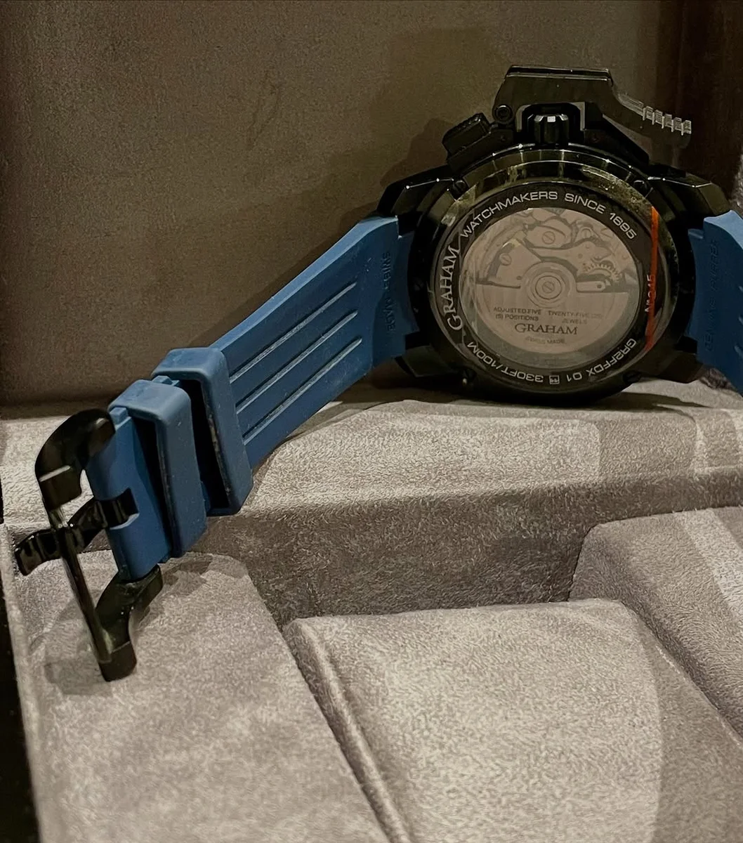 Rare Arabic Graham Chronofighter Edition Known Blue Ocean - Image 6