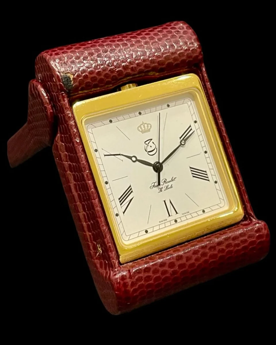 1990 Rare Desk Clock Finest Royal Rarities King Hussain Queen Noor - Image 2