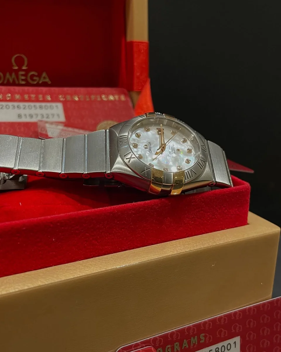 Omega Constellation 2007 Large 31MM Ladies Complete Set - Image 7