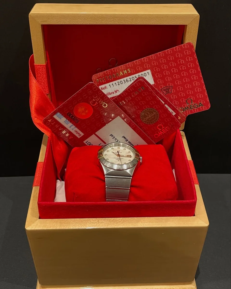 Omega Constellation 2007 Large 31MM Ladies Complete Set - Image 8