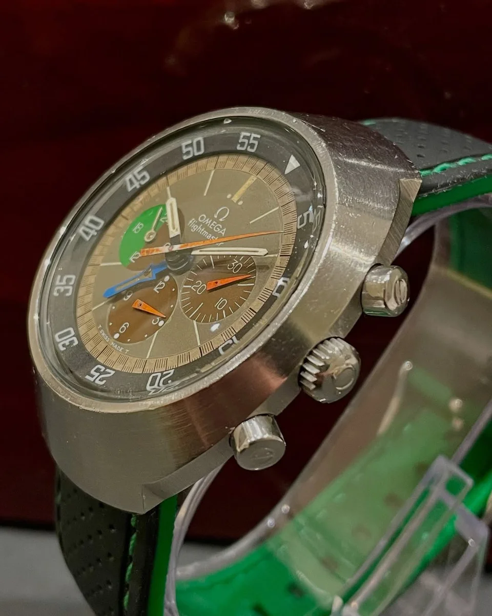 Legendary 1970 – Omega Flightmaster - Vintage - Image 4