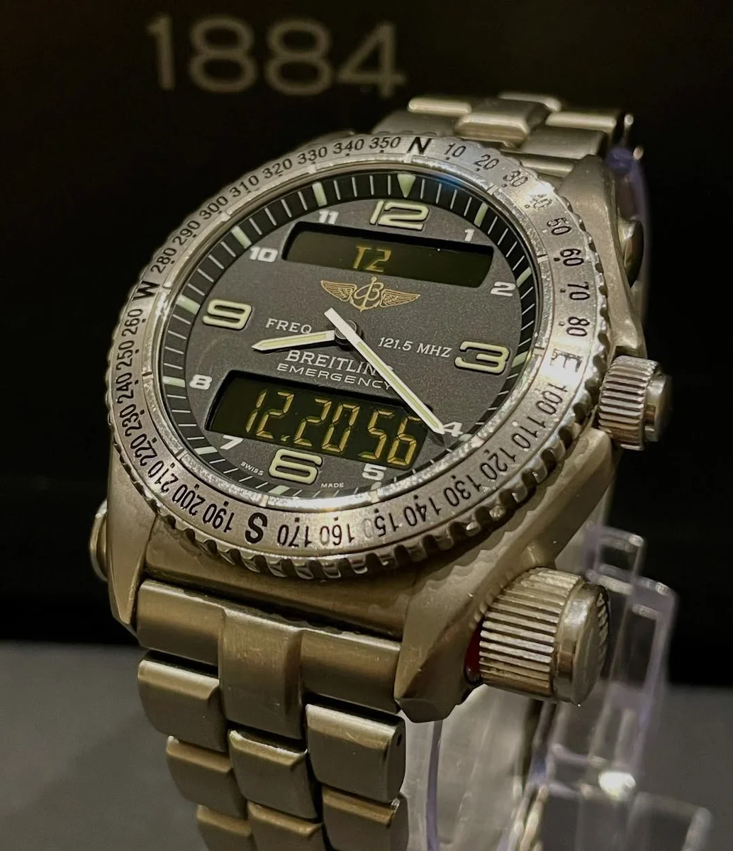 Breitling Emergency 2008 Complete SET Full Titanium - Image 3