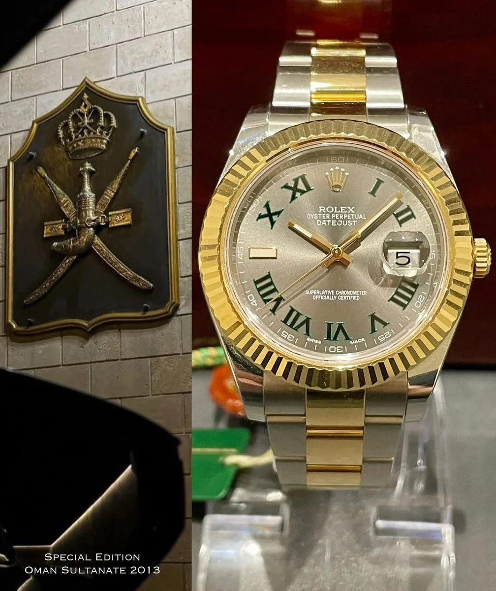 Rolex Date Just 2013 Special Edition Sultanate Of Oman