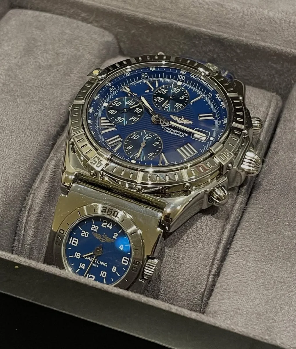 Breitling Crosswind – Luxury Edition UTC Blue - Image 5