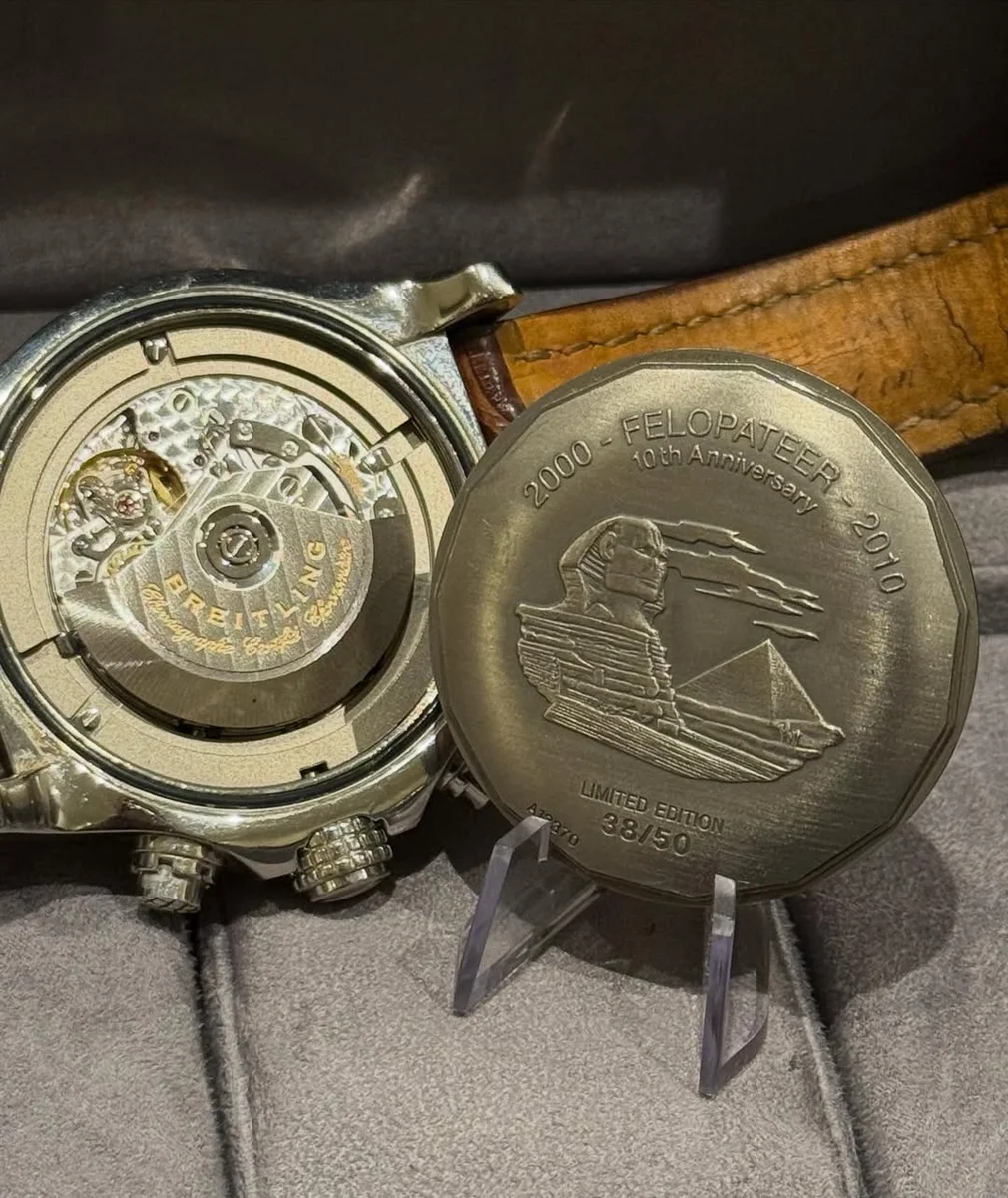 Very Rare Breitling Super Avenger – Egypt 2010 Limited 50/50 - Image 5