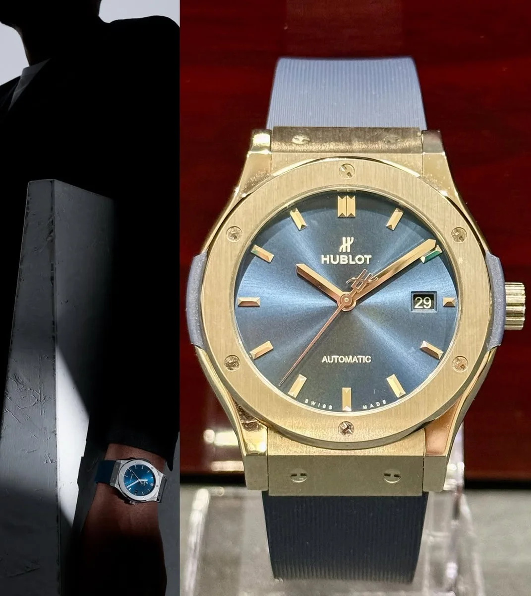 Hublot The Classic Fusion Steel Rubber