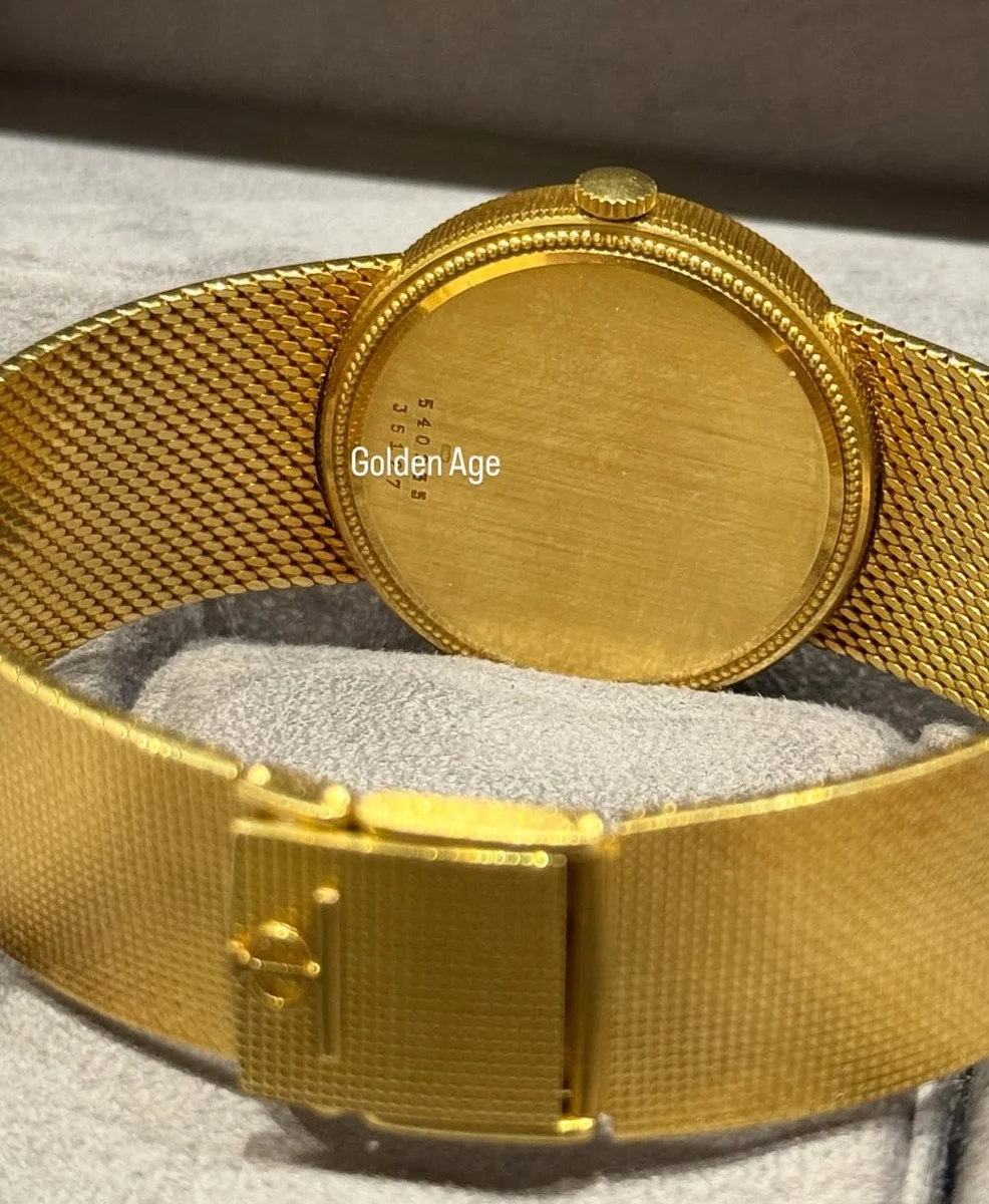 Ultra Rare Baume & Mercier Amiri Edition Bahrain 1980 Full Gold - Image 5