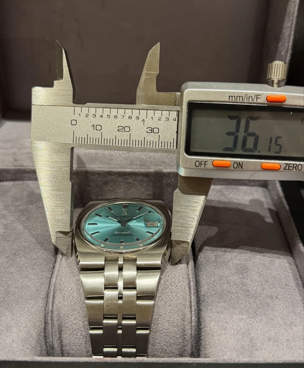 Rare Omega Constellation Sky Blue 1969 Steel - Image 7