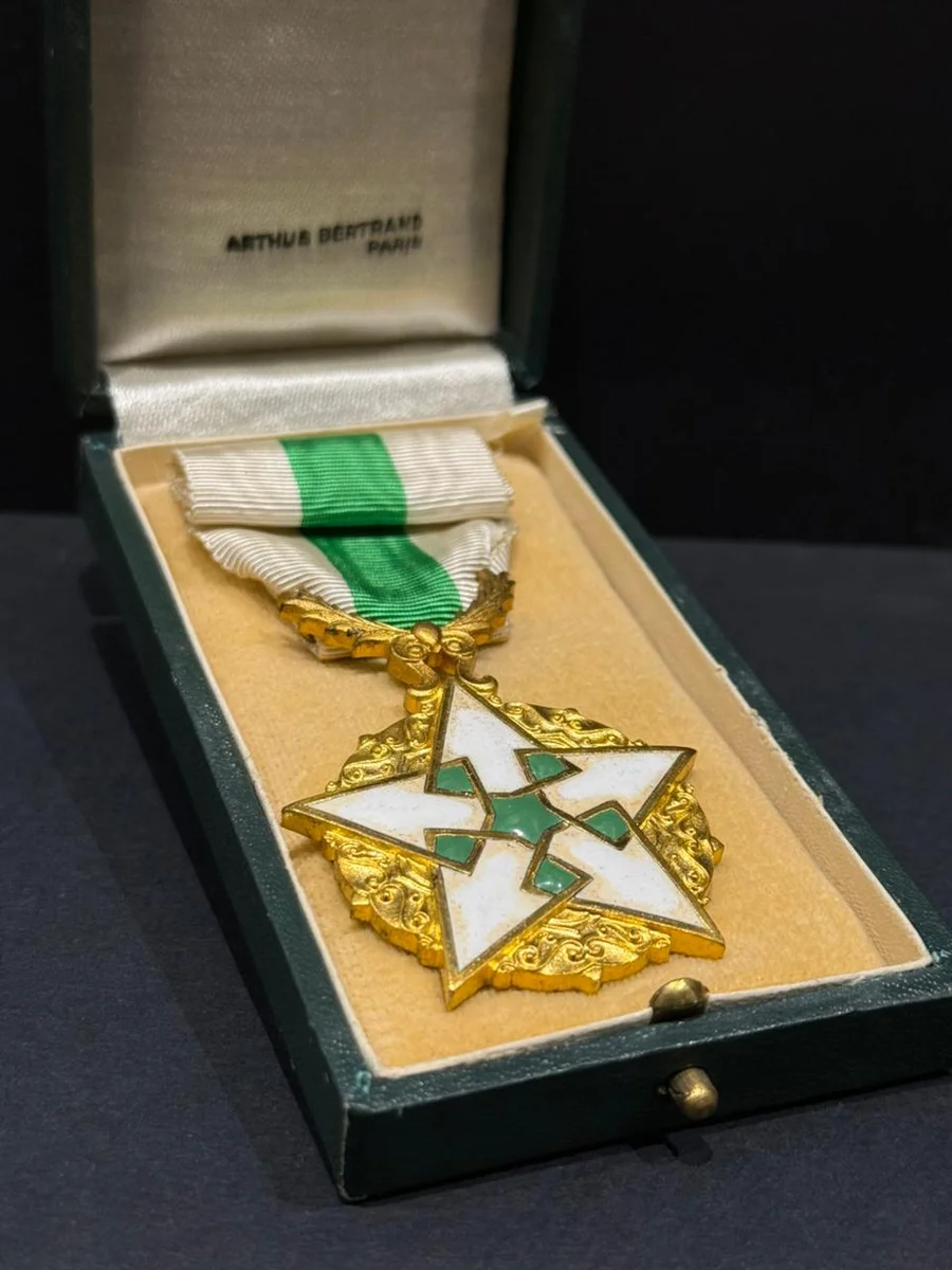 Syrian Medal Order of Merit Gilt & Enamel