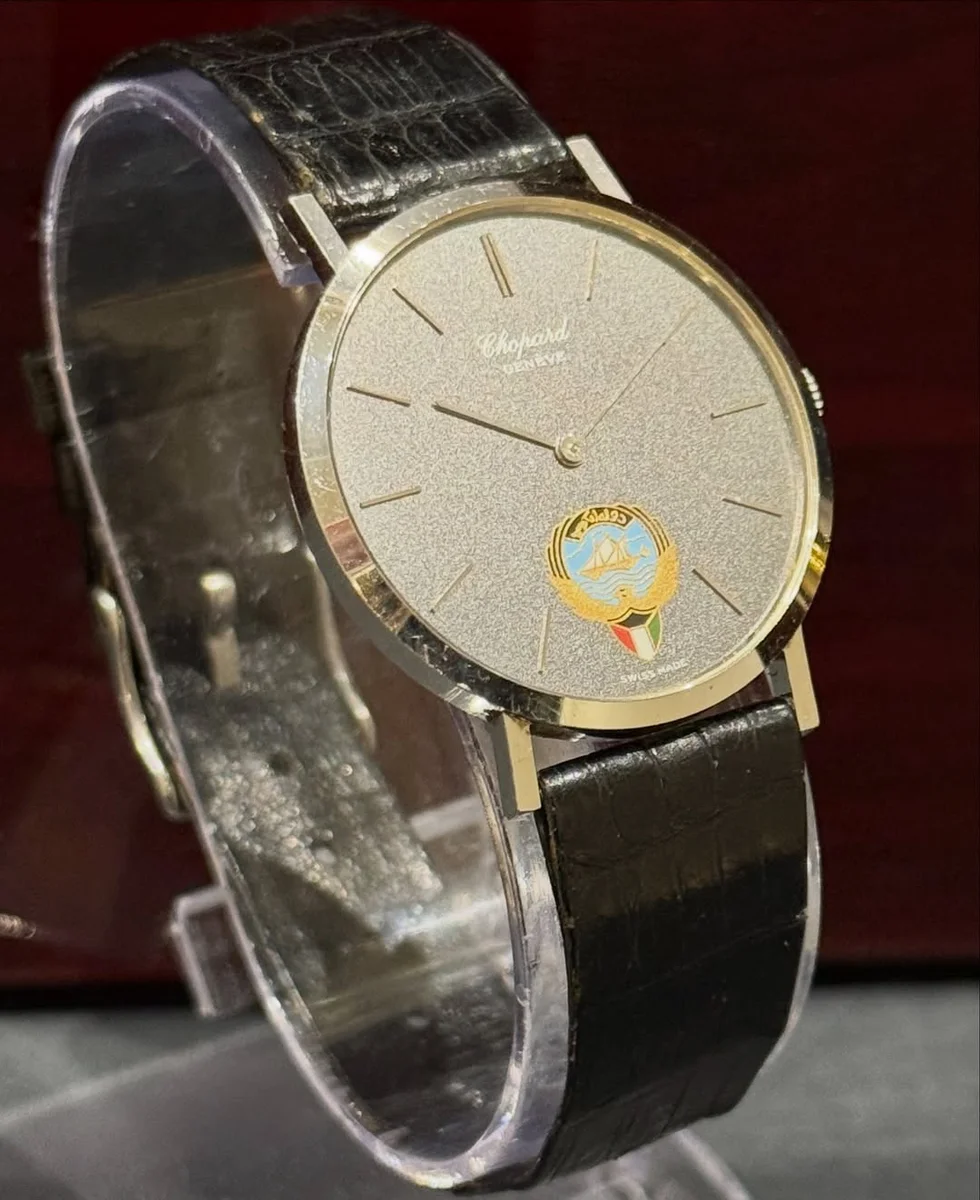 Rare Chopard Special Edition Kuwait 1990 White Gold - Image 3