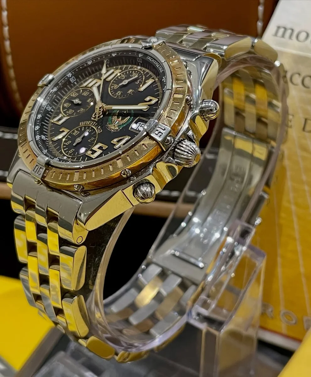 Rare Breitling Chronomat 2003 The UAE Armed Forces Special Edition - Image 3