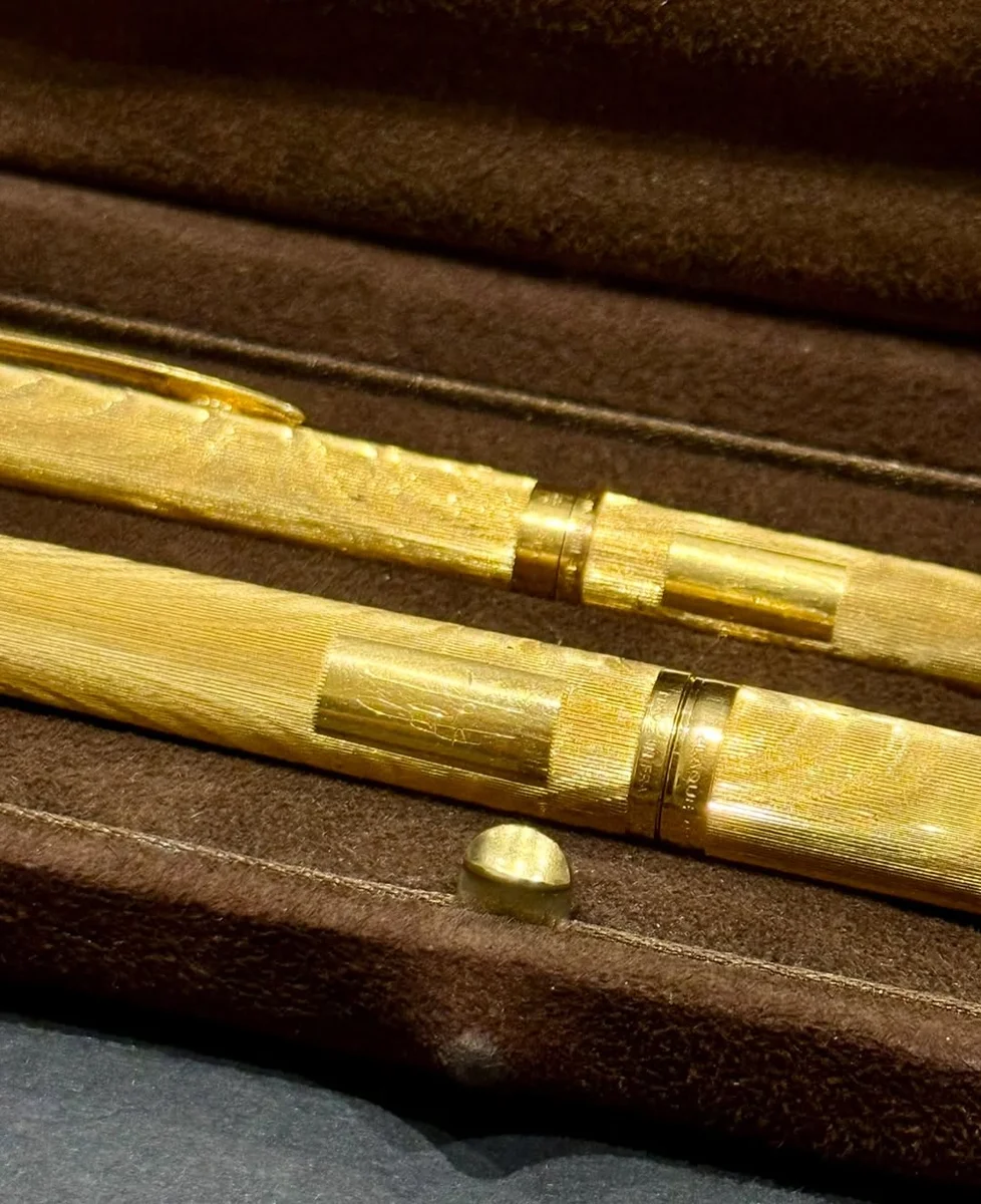 Rare Royal Edition Pens Set King Hussain Jordan – 1975 - Image 5