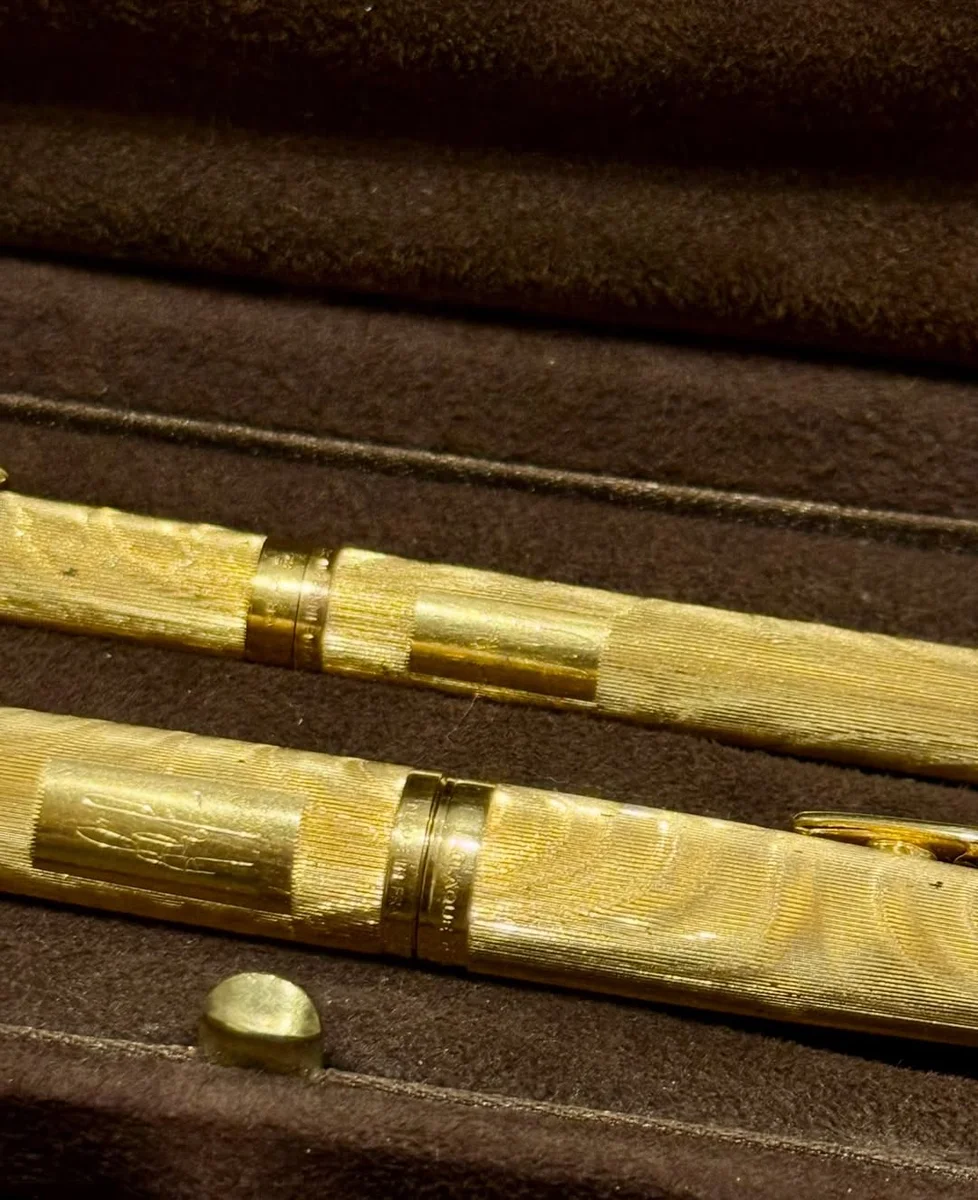 Rare Royal Edition Pens Set King Hussain Jordan – 1975 - Image 6