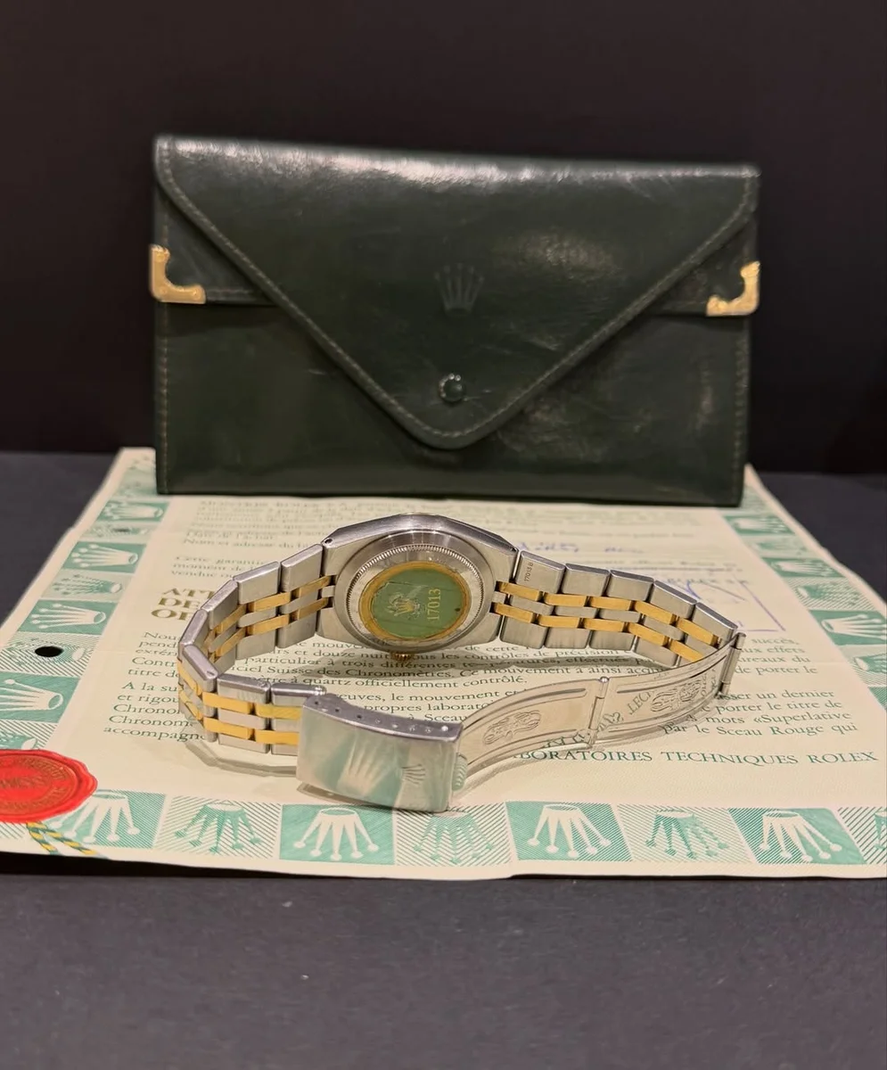 Rare 1988 Rolex Oyster quartz Steel/Gold Complete Set - Image 6