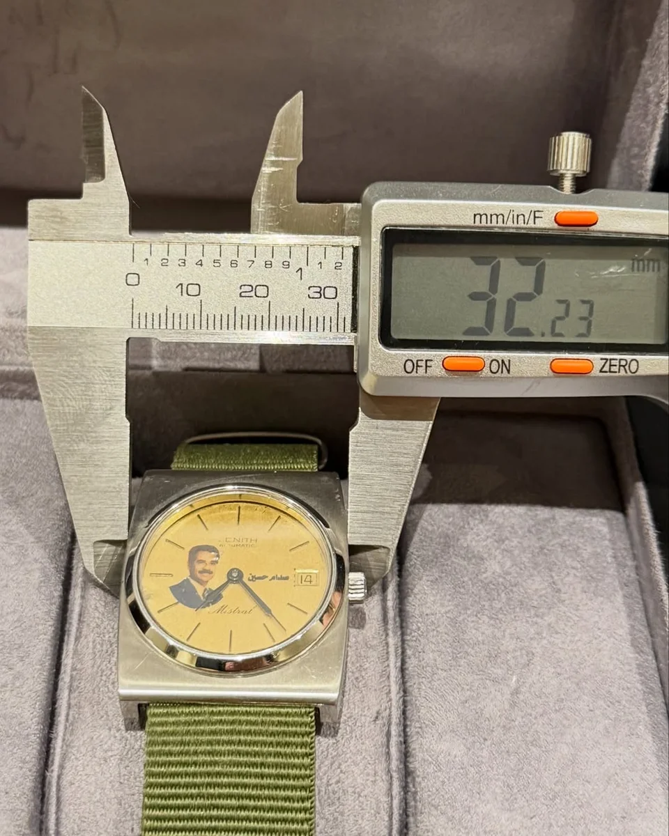 Rare Presidential Zenith Rarity Limited Edition Saddam Hussain 1980 - Image 8