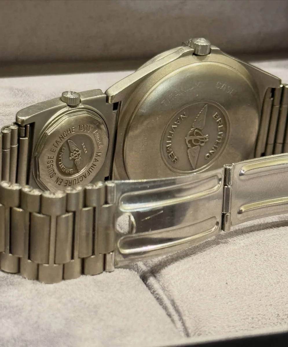 1995 Rare Breitling Military Emirati UTC Masterpiece Titanium - Image 8