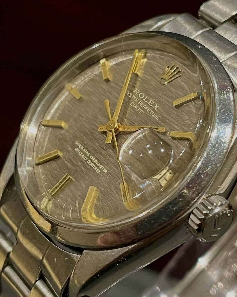 Rare Rolex 1500 Rarities – Mosaic Dial 1970- Rolex Date - Image 3