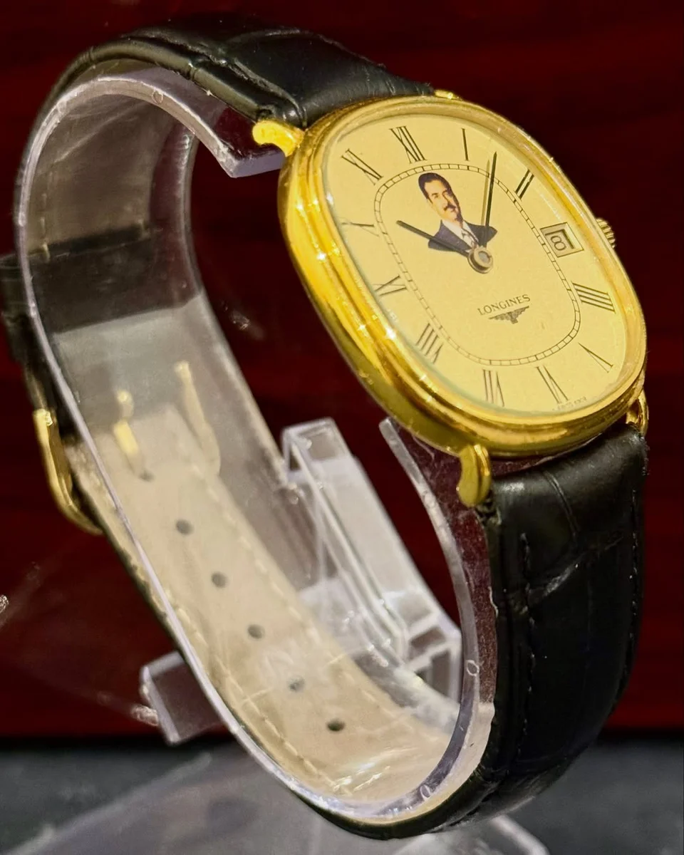 Rare Official Edition – Iraq 1982 Longines Special President Saddam Hussain - Image 2