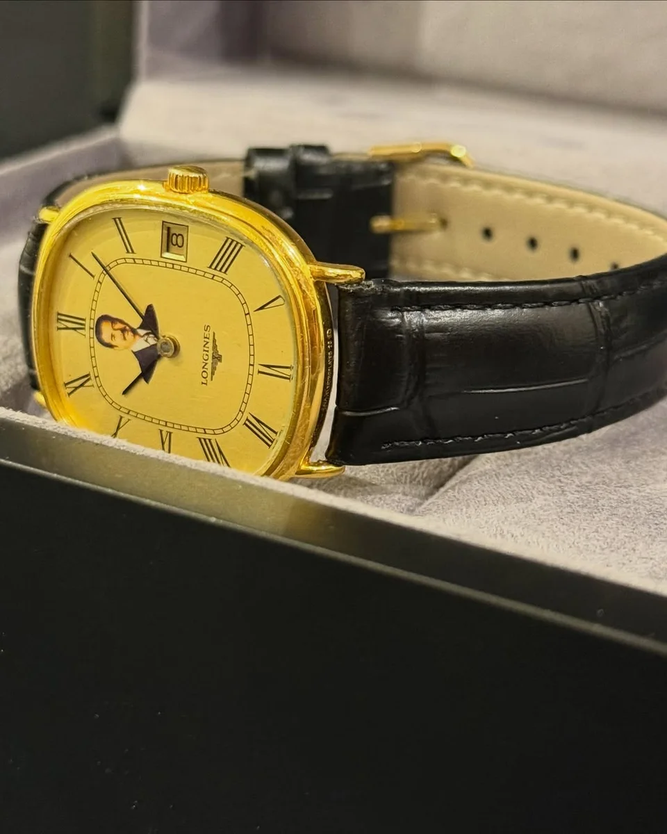 Rare Official Edition – Iraq 1982 Longines Special President Saddam Hussain - Image 3