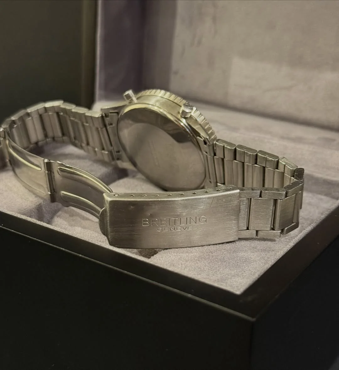 Rare 1970 Breitling Chrono-Matic First Military Edition UAE Armed Forces - Image 4