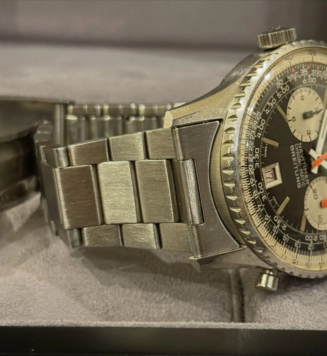 Rare 1970 Breitling Chrono-Matic First Military Edition UAE Armed Forces - Image 6