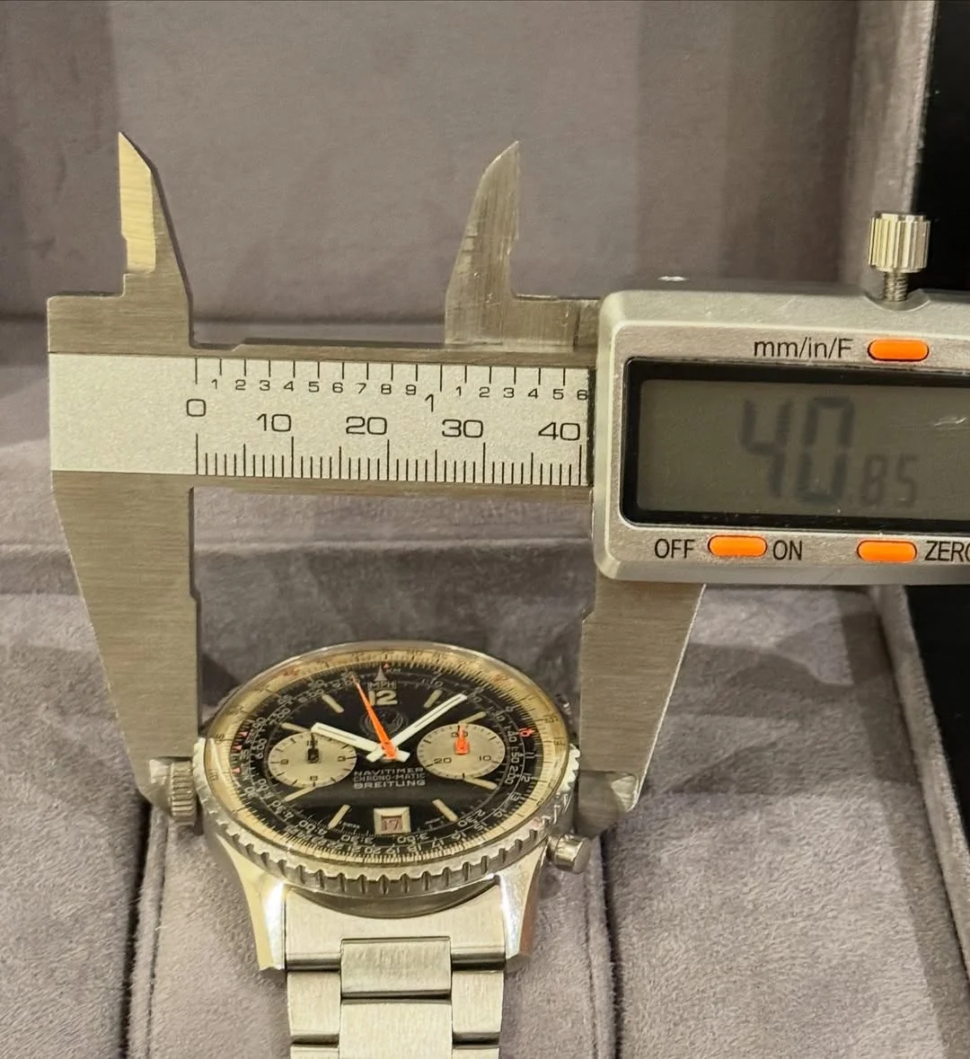 Rare 1970 Breitling Chrono-Matic First Military Edition UAE Armed Forces - Image 9