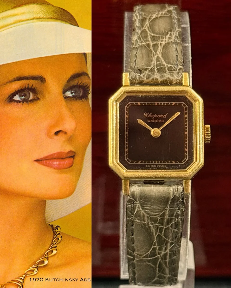 Rare 1970 Chopard Kutchinsky Collaboration Of Seventies Elegance